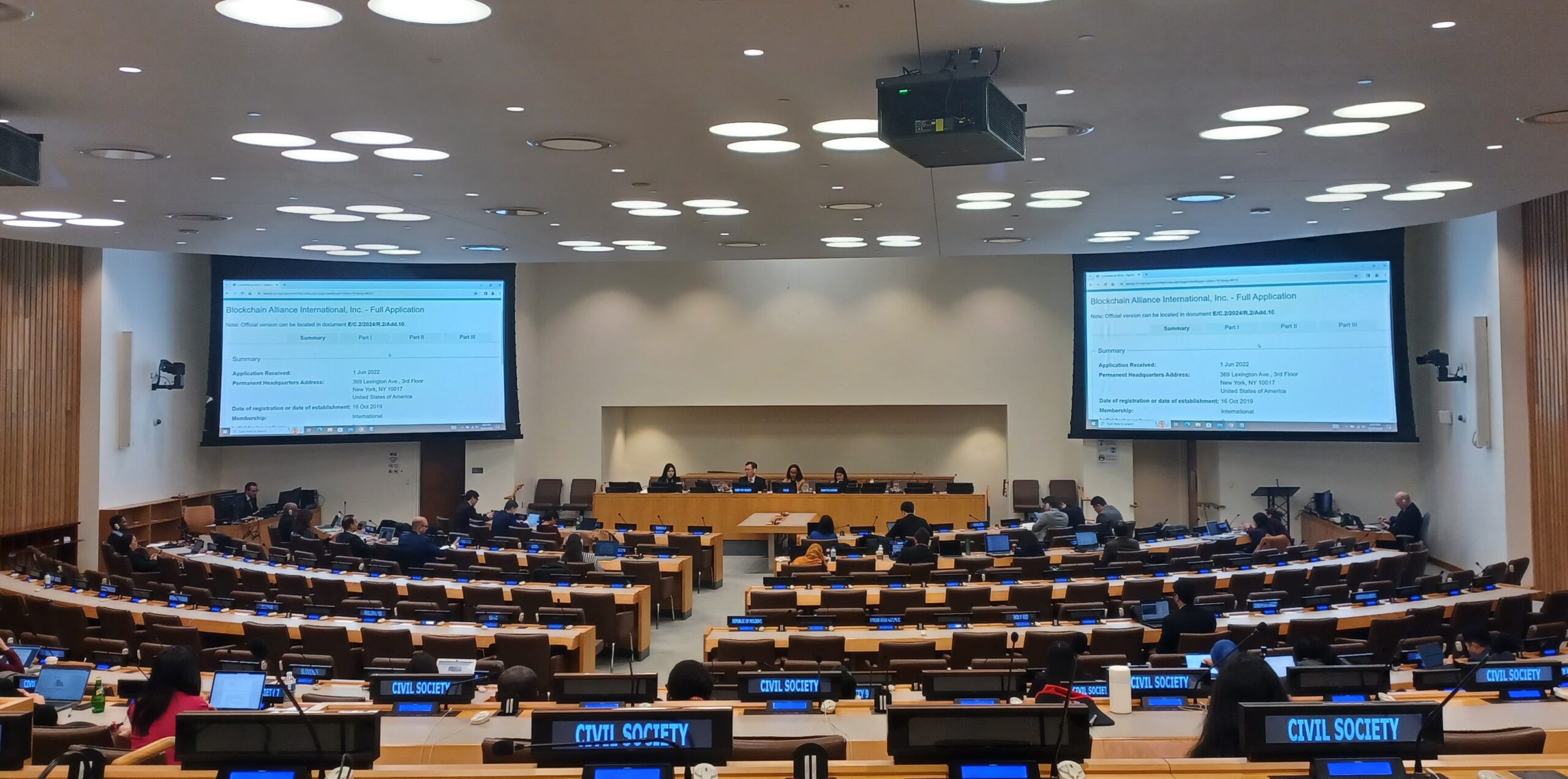 BAI Granted Special Consultative Status with UN ECOSOC